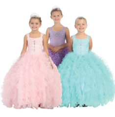 Pageant &amp; flowergirl Dresses