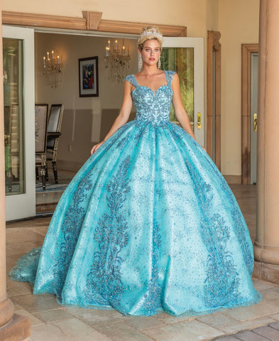 Quinceanera, quinceañera, sweet 16, engagement ball gown dresses