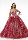 Quinceanera, quinceañera, sweet 16, engagement ball gown dresses