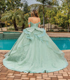 Quinceanera, quinceañera, sweet 16, engagement ball gown dresses