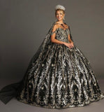 Quinceanera, quinceañera, sweet 16, engagement ball gown dresses