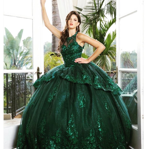 Quinceanera, quinceañera, sweet 16, engagement ball gown dresses