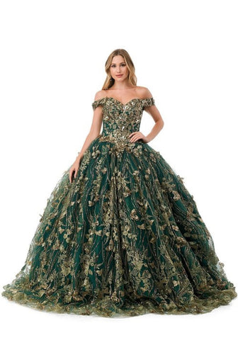 Quinceanera, quinceañera, sweet 16, engagement ball gown dresses