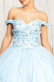 Quinceanera, quinceañera, sweet 16, engagement ball gown dresses