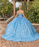 Quinceanera, quinceañera, sweet 16, engagement ball gown dresses