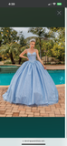 Quinceanera, quinceañera, sweet 16, engagement ball gown dresses