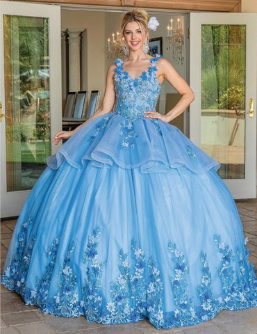Quinceanera, quinceañera, sweet 16, engagement ball gown dresses