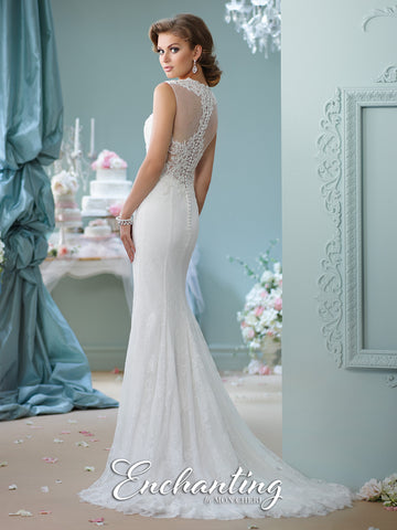 2016 Enchanting Slim Trumpet Wedding Gown Collection By Mon Cheri