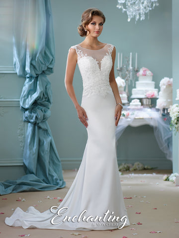 2016 Enchanting Trumpet Wedding Gown Collection By Mon Cheri