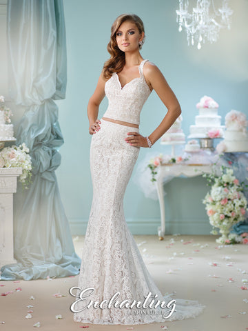 2016 Enchanting Two-Pieces Wedding Gown Collection By Mon Cheri