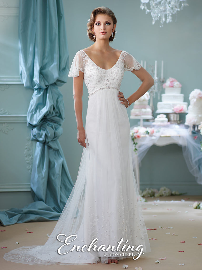 2016 Enchanting A-Line Wedding Gown Collection By Mon Cheri