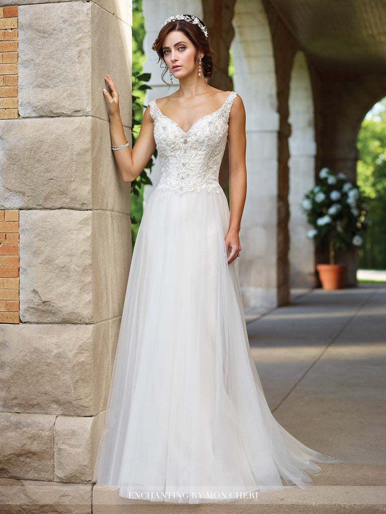 2017 Enchanting A-line Wedding gown Collection By Mon Cheri