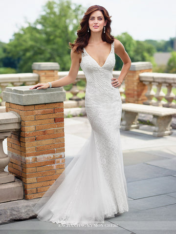 2017 Enchanting V-Neck Wedding gown Collection By Mon Cheri