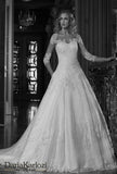 lace tulle wedding dress ball gown A-Line long sleeve