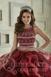 Beautiful quinceanera, sweet 16, engagement ball gown dress designed by House of Wu