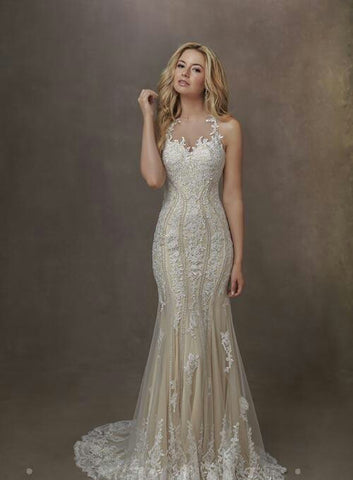 Wedding dress lace Designer