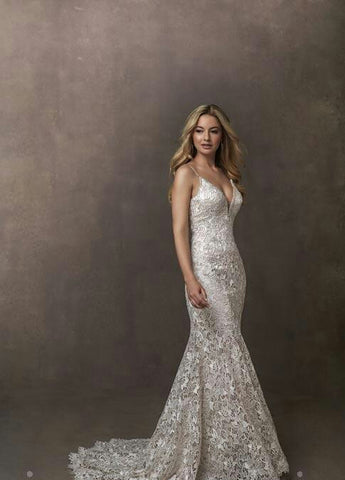 Wedding dress lace by Designer