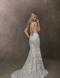 Wedding dress lace by Designer