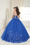 Beautiful quinceanera, sweet 16, engagement ball gown dress by designer House of Wu