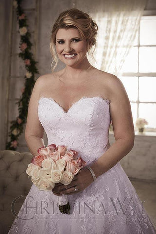 Lace Plus size wedding Dress lace A-Line ball gown Bela Bridal Lace Plus size wedding Dress lace A-Line ball gown Bela Bridal