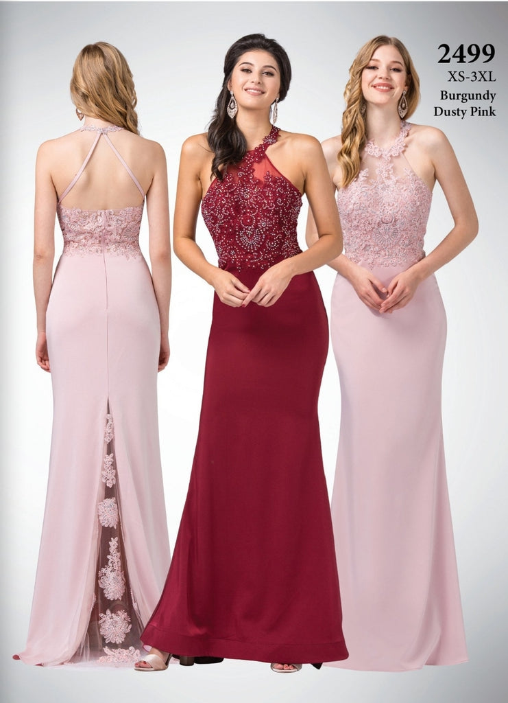 Prom & Evening formal fitted Dresses