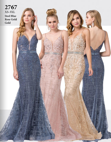 Prom & Evening formal fitted Dresses