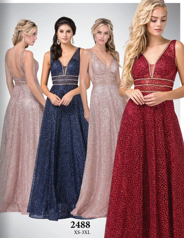 Prom & Evening formal fitted Dresses