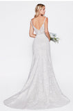 Wedding dress lace by Designer