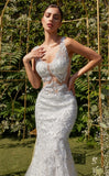 Wedding dress lace by Designer