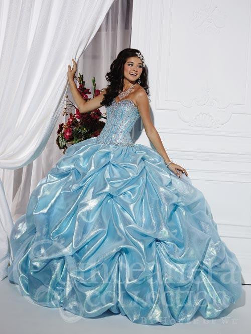 Quinceanera sweet 16 engagement ball gown dress blue Bela Bridal Quinceanera sweet 16 engagement ball gown dress blue Bela Bridal