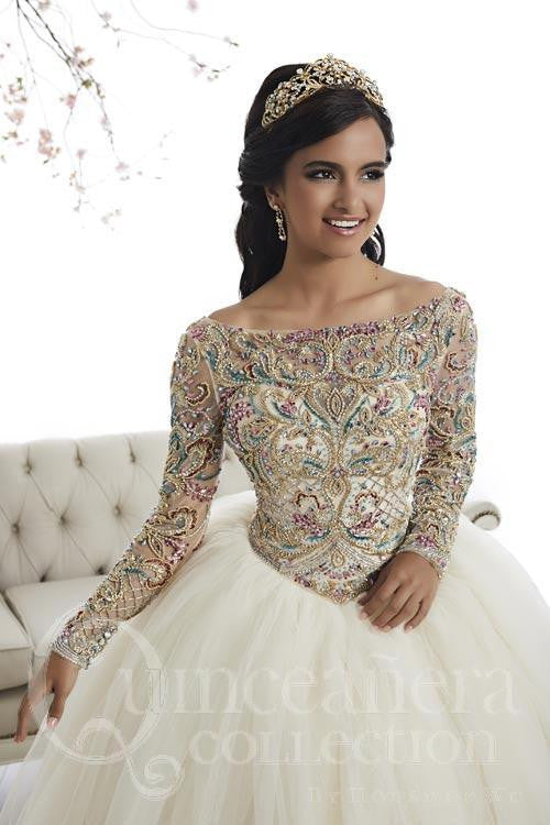 Quinceanera, sweet 16, engagement ball gown dress designer..