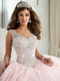 2017 Beautiful quinceanera, sweet 16, engagement two pieces ball gown dress by designer House of Wu