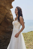 Chic Nostalgia lace chiffon satin tulle A-line wedding dress