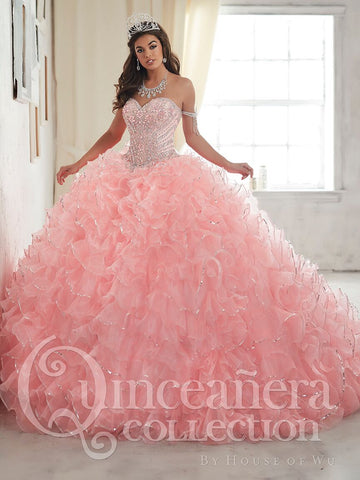 2017 Beautiful quinceanera, sweet 16, engagement ball gown dress by House of Wu..