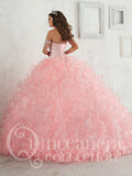 2017 Beautiful quinceanera, sweet 16, engagement ball gown dress by House of Wu..
