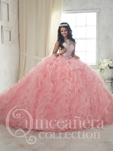 2017 Beautiful quinceanera, sweet 16, engagement ball gown dress by House of Wu..