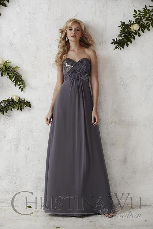 Bridesmaid dress House of Wu..