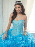 2017 Beautiful quinceanera, sweet 16, engagement ball gown dress by House of Wu..
