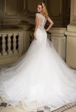Lace tulle MERMAID wedding dress..