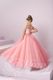 Beautiful Pangent, flower girl long dress by Tyffany Princess