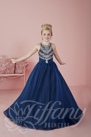 Beautiful Pangent flower girl long dress by Tyffany Princess