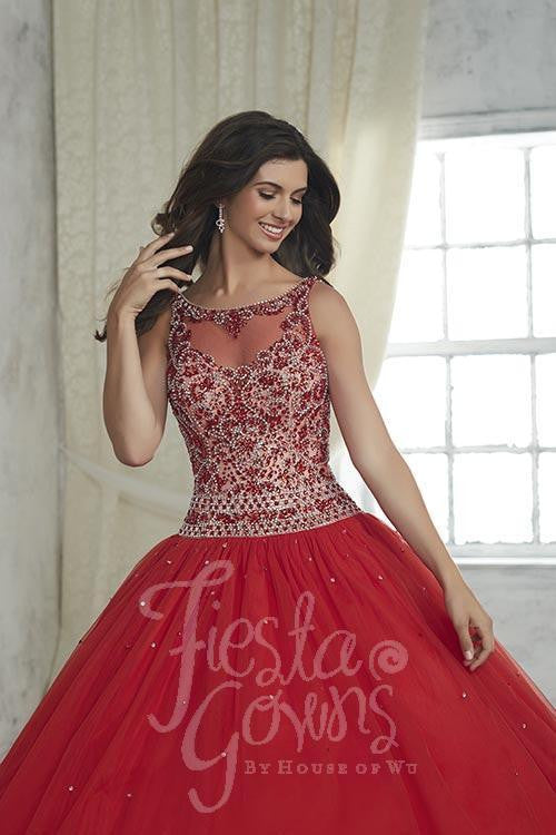 2017 Beautiful quinceañera, sweet 16, engagement ball gown dress by designer House of Wu