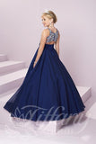 Beautiful Pangent, flower girl long dress by Tyffany Princess