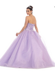 Quinceanera, sweet 16, engagement ball gown dress designer