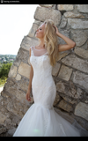Lace tulle MERMAID wedding dress..