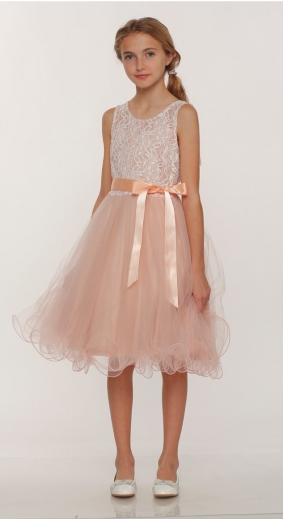 flower girl communion lace chiffon dresses Bela Bridal flower girl communion lace chiffon dresses Bela Bridal