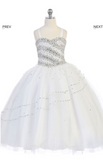 Flower girl communion lace chiffon dresses