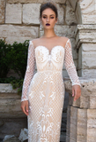 Wedding Gown designer Ida Torez mermaid