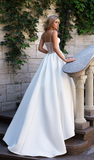 Wedding Gown designer Ida Torez memail fit & flare
