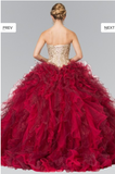 Quiceanera, sweet 16, engagement ball gown dress designer